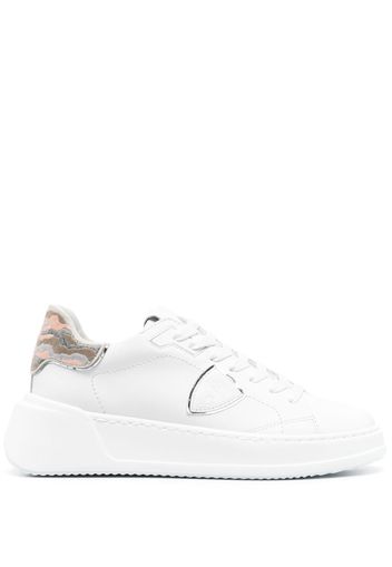 Philippe Model Paris Tres Temple low-top sneakers - Bianco