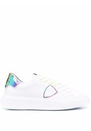Philippe Model Paris Sneakers Temple Veau Metal - Bianco