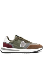 Philippe Model Paris Mondial colour-block sneakers - Verde