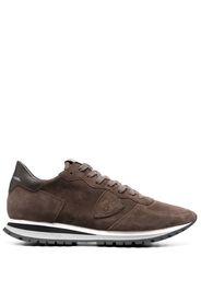 Philippe Model Paris suede lo-top sneakers - Marrone