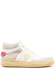 Philippe Model Paris Sneakers alte con applicazione logo - Bianco