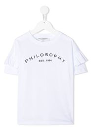 Philosophy Di Lorenzo Serafini Kids T-shirt con stampa - Bianco