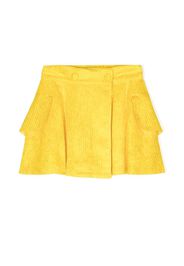 Philosophy Di Lorenzo Serafini Kids corduroy mini skirt - Giallo