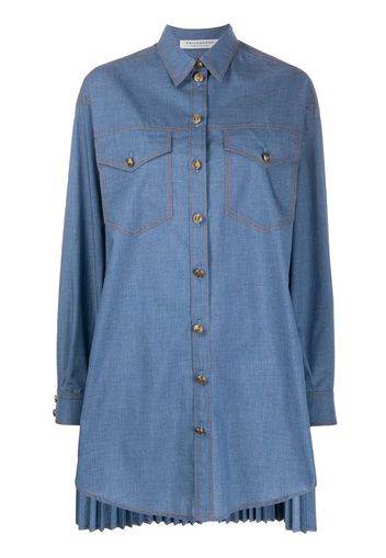 denim shirt dress