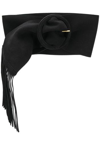 fringe detail belt