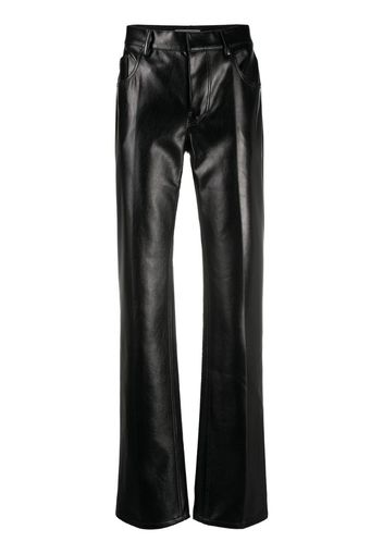 straight leg trousers