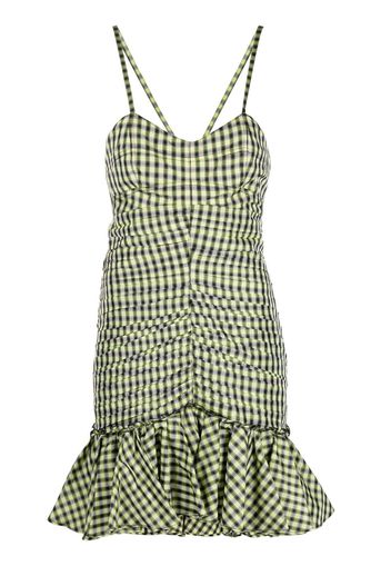 Philosophy Di Lorenzo Serafini gingham check print minidress - Giallo