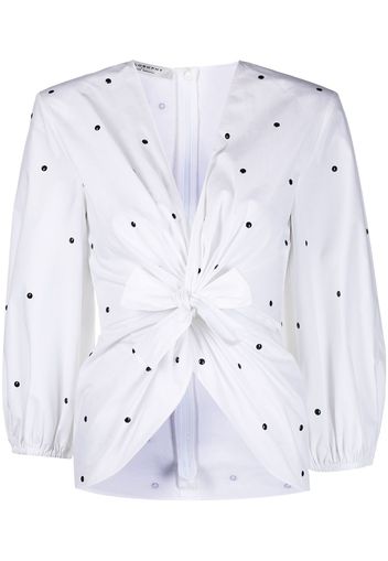 Philosophy Di Lorenzo Serafini Blusa con scollo a V - Bianco