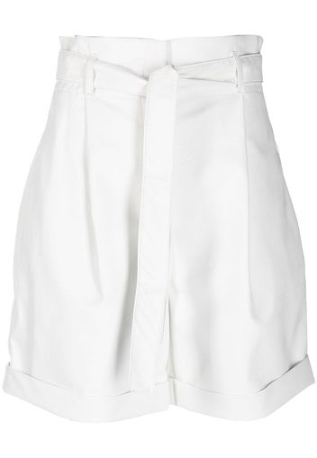 Philosophy Di Lorenzo Serafini Shorts a vita alta - Bianco