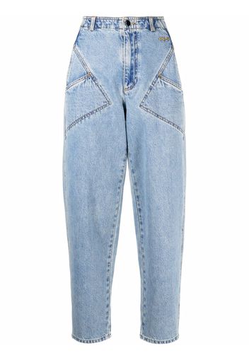 Philosophy Di Lorenzo Serafini high-rise tapered jeans - Blu