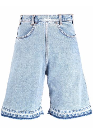 Philosophy Di Lorenzo Serafini Shorts denim a gamba ampia - Blu