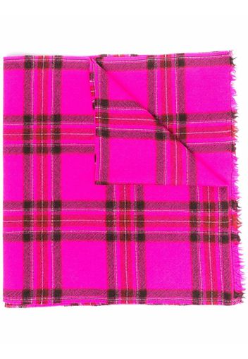 Philosophy Di Lorenzo Serafini tartan-check scarf - Rosa