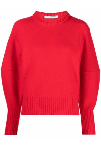 Philosophy Di Lorenzo Serafini puff-sleeved jumper - Rosso