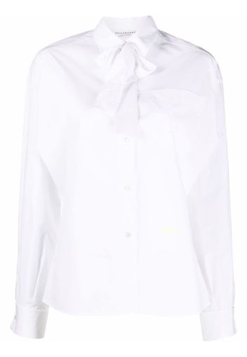 Philosophy Di Lorenzo Serafini pussy-bow collar shirt - Bianco