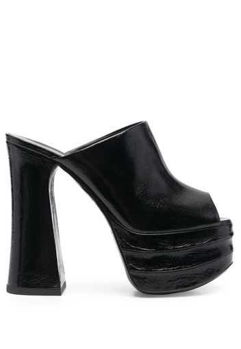 Philosophy Di Lorenzo Serafini Sandali con plateau Naplak 140mm - Nero