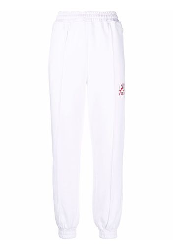 Philosophy Di Lorenzo Serafini logo-print cotton joggers - Bianco