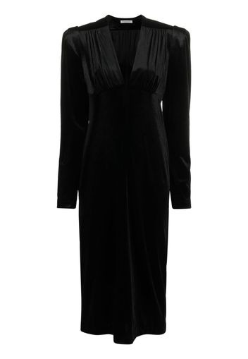 Philosophy di Lorenzo Serafini V-neck long-sleeve dress - Nero