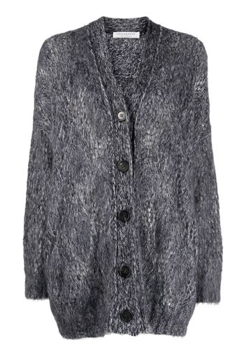 Philosophy Di Lorenzo Serafini textured knitted cardigan - Grigio