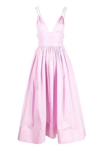 Philosophy Di Lorenzo Serafini V-neck midi dress - Rosa