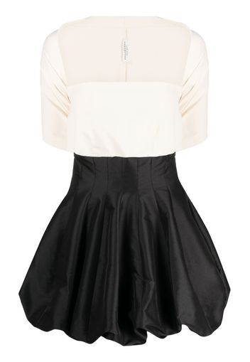 Philosophy Di Lorenzo Serafini short-sleeve A-line dress - Nero