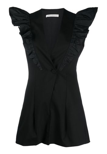 Philosophy Di Lorenzo Serafini ruffle sleeves romper - Nero