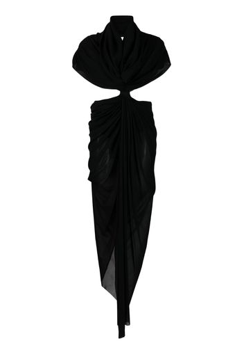 Philosophy Di Lorenzo Serafini open-back maxi dress - Nero