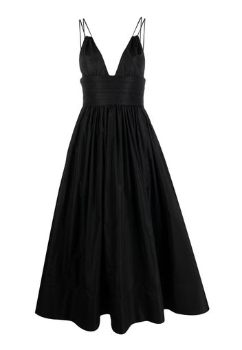 Philosophy Di Lorenzo Serafini plunge midi dress - Nero