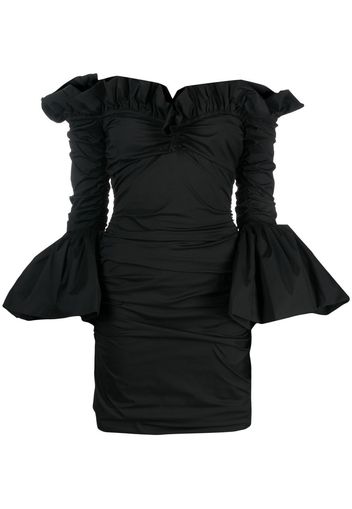 Philosophy Di Lorenzo Serafini ruffle short dress - Nero