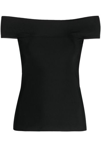 Philosophy Di Lorenzo Serafini off-shoulder short-sleeve top - Nero