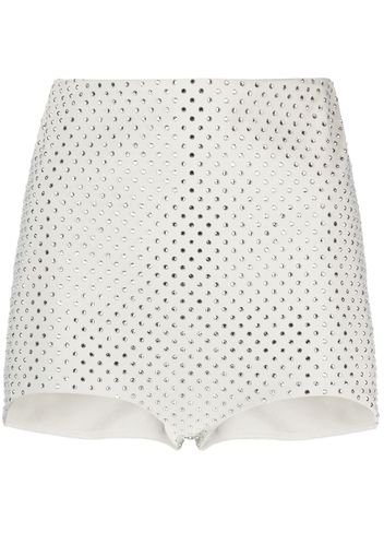 Philosophy Di Lorenzo Serafini crystal-embellished miniskirts - Grigio