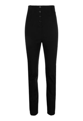 Philosophy Di Lorenzo Serafini high-waisted stretch-cotton trousers - Nero