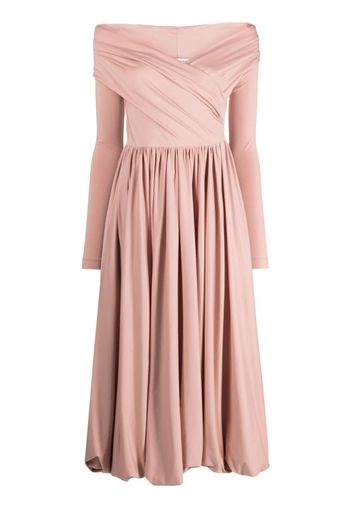 Philosophy Di Lorenzo Serafini cotton jersey midi dress - Rosa