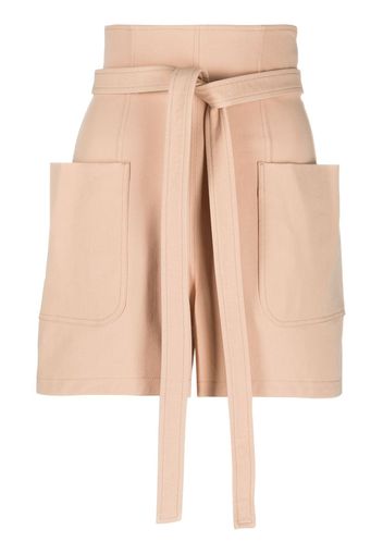 Philosophy Di Lorenzo Serafini high-waisted short shorts - Rosa