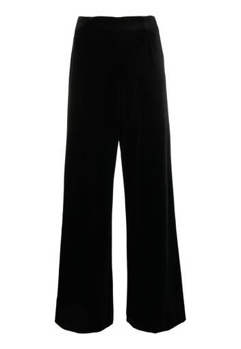 Philosophy Di Lorenzo Serafini wide-leg velvet trousers - Nero