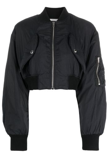 Philosophy Di Lorenzo Serafini Bomber imbottito crop - Nero