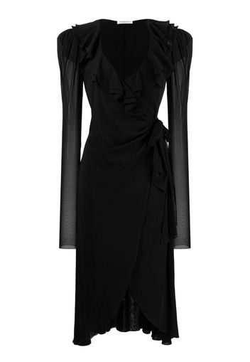 Philosophy Di Lorenzo Serafini ruched-detail midi dress - Nero