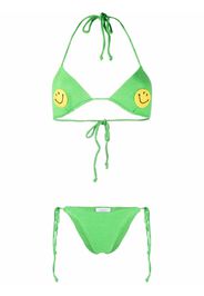 Philosophy Di Lorenzo Serafini smiley crochet bikini - Verde