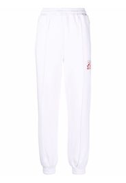 Philosophy Di Lorenzo Serafini logo-print cotton joggers - Bianco