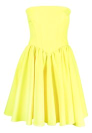 Philosophy Di Lorenzo Serafini strapless flared-skirt dress - Giallo