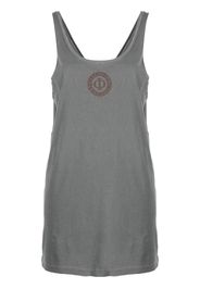 Philosophy Di Lorenzo Serafini logo-print cotton tank top - Grigio