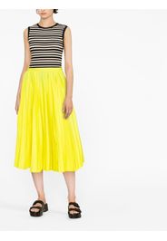 Philosophy Di Lorenzo Serafini pleated mid-length skirt - Giallo