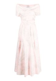 Philosophy Di Lorenzo Serafini pattern-print short-sleeve gown - Rosa