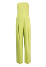 Philosophy Di Lorenzo Serafini strapless straight-leg jumpsuit - Verde