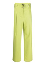 Philosophy Di Lorenzo Serafini belted wide leg teousers - Verde