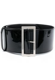 Philosophy Di Lorenzo Serafini high shine-finish belt - Nero