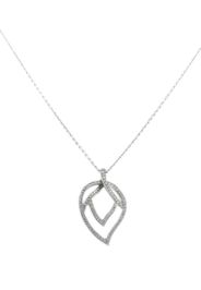 Piaget pre-owned white gold diamond necklace - Argento