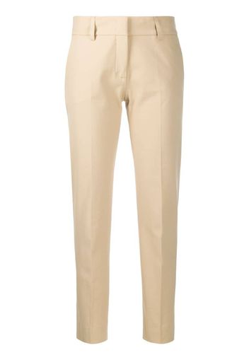 slim-fit cropped trousers