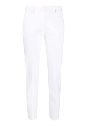 slim-fit tapered trousers