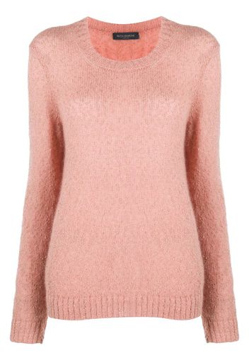 oversized rib-trimmed jumper