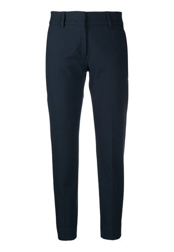 slim fit cigarette trousers